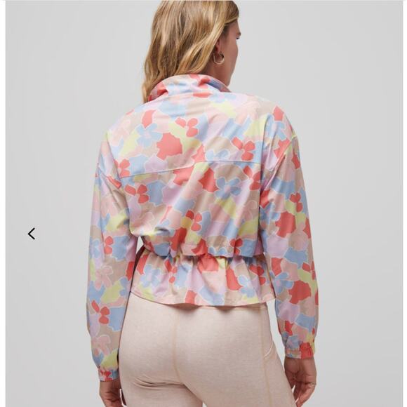Women’s Travis Mathew “Girls Weekend” Top jacket Sz. XL -Full Zip Floral - Picture 2 of 12